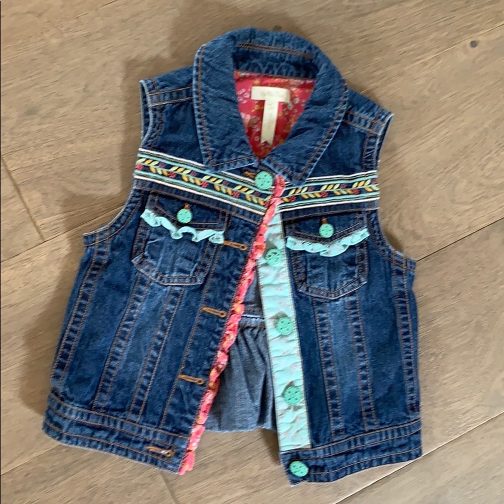 Matilda Jane jean vest